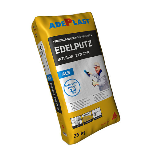 Gips zur Endbearbeitung - EDELPUTZ  - AdePlast - wetterbeständig / haftstark