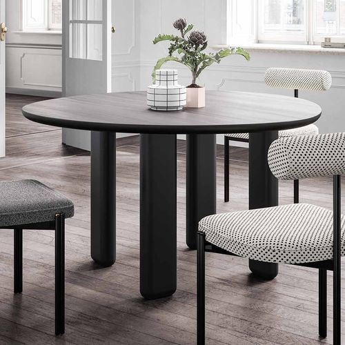 Moderner Tisch - Caillou - LIU JO Living - Nussbaum / Esche / lackiertes MDF