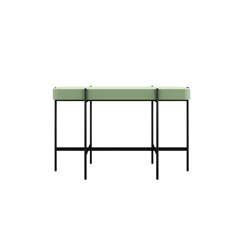 Bodenstehender Schreibtisch - Caillou - LIU JO Living - modern / Nussbaum / lackiertes MDF