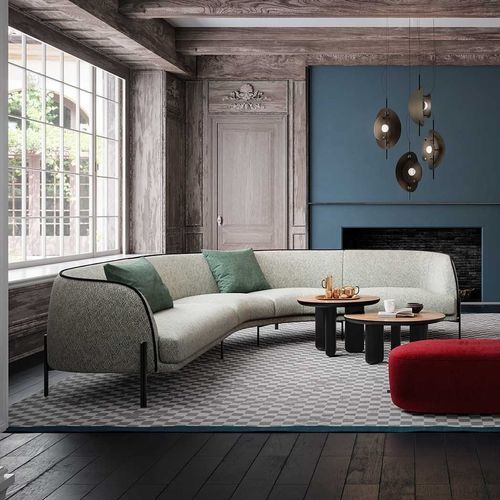 Modulsofa - Caillou - LIU JO Living - modern / Stoff / mit Armlehnen