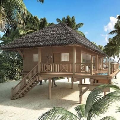 Fertigbauhaus - BEACH  - PT-Touchwood - bioklimatisch / modern / mit Terrasse