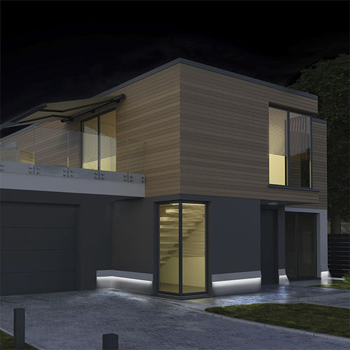 Abschlussprofil für LED-Beleuchtung - EL2104 - Eleni LIGHTING - expandiertes Polystyrol (EPS) / für Trennwand / für Treppenstufen