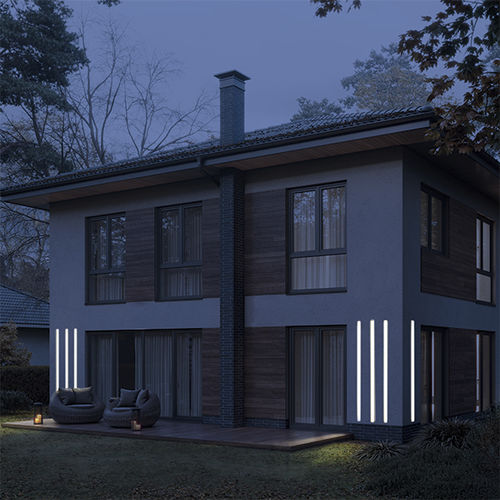 Abschlussprofil für LED-Beleuchtung - EL2106 - Eleni LIGHTING - expandiertes Polystyrol (EPS) / für Trennwand / für Fassaden
