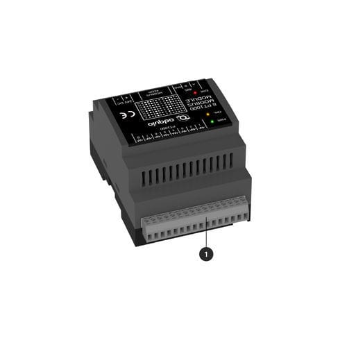 Steuerungsmodul für Hausautomationssystem - ADQUIO 8 PT1000 - Adquio - Temperatur / DIN-Schiene / Modbus RTU