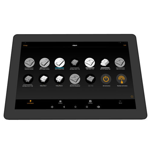 Touchscreen für Hausautomationssystem - ADQUIO ADQ-SCR10.1 - Adquio - Aufsatz / mit Digitalanzeige / für den Innenraum