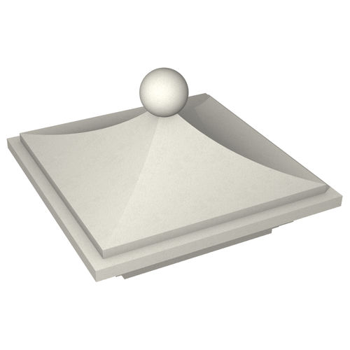 Abdeckplatte / expandiertes Polystyrol (EPS) - EDCP-07 - Eleni Decor - für Pfeiler