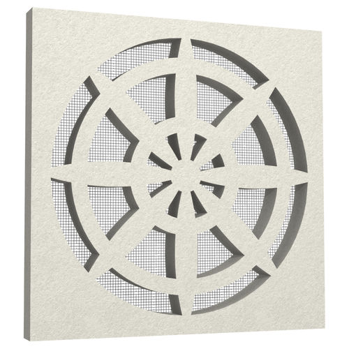 Dekor-Lüftungsgitter - EDG-02 - Eleni Decor - Polystyrol / quadratisch / zur Außenaufstellung