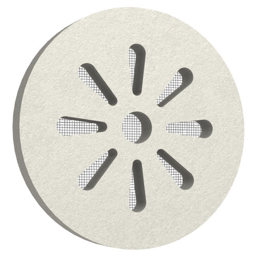 Dekor-Lüftungsgitter - EDG-09 - Eleni Decor - Polystyrol / rund / zur Außenaufstellung