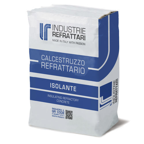 Hitzebeständiger Beton - Industrie Refrattari Srl - leichtgewichtig / aus Blähton / mit leichter Gesteinkörnung