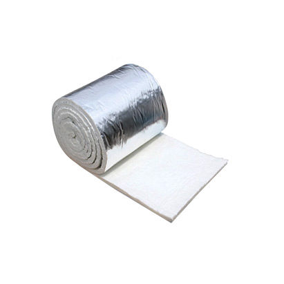 Isolierung mit Aluminium-Kaschierung - Industrie Refrattari Srl - Thermo / aus biolöslichen Fasern / Rollen