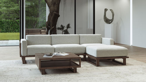Modulsofa - PLATFORM - Model No. Furniture - modern / Eiche / Nussbaum
