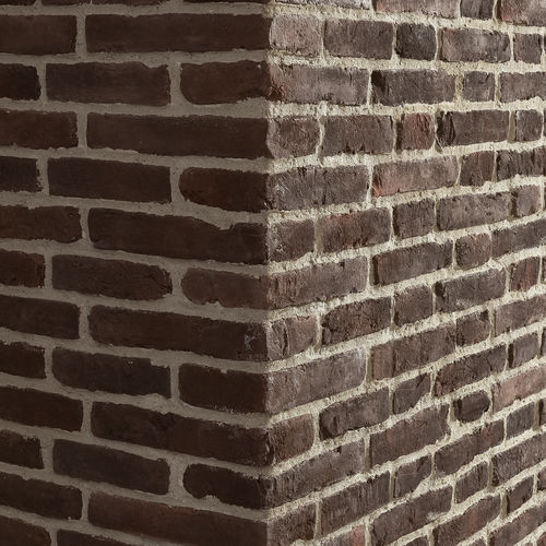 Riemchen für Außenwand - MACIZO PROFUNDO* - ECOPIEDRA - für Innenwand / rustikal / gealtert