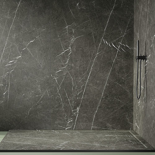 Rechteckige Duschtasse - CREATE EVOLUTION - ZENON SMART SOLID SURFACE - zum Aufstellen / Mineralwerkstoff / rutschfest