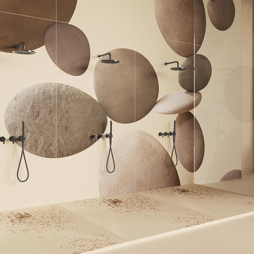 Rechteckige Duschtasse - CREATE DREAMS EVOLUTION - ZENON SMART SOLID SURFACE - zum Aufstellen / Mineralwerkstoff / rutschfest