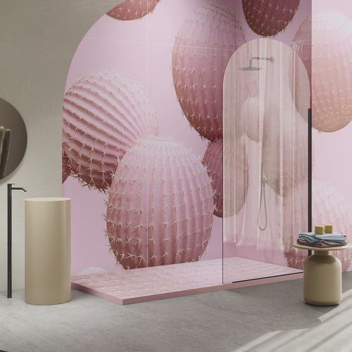 Rechteckige Duschtasse - CREATE DREAMS SMART - ZENON SMART SOLID SURFACE - zum Aufstellen / Mineralwerkstoff / rutschfest