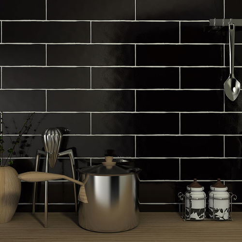 Keramik-Mosaikfliese - BLOCK - SOTTOCER - Hochglanz / für den Innenraum / für Badezimmer