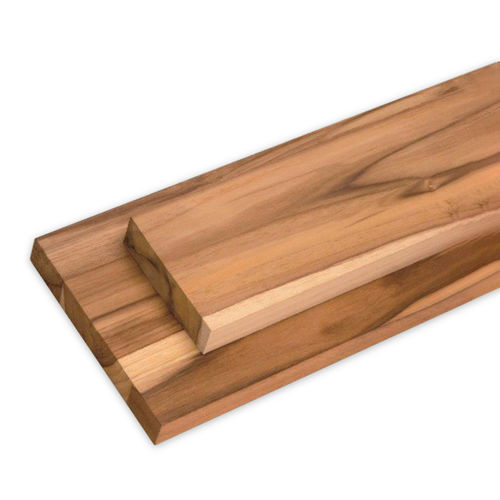 Holzpaneel für Bauanwendungen - TECA - Berneck - für Innenausbau / für Tür / Teakholz