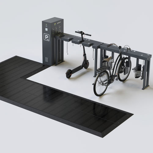 Ladestation für Elektrofahrräder - Helios - Solum - fur Elektroscooter / Solar / gesichert