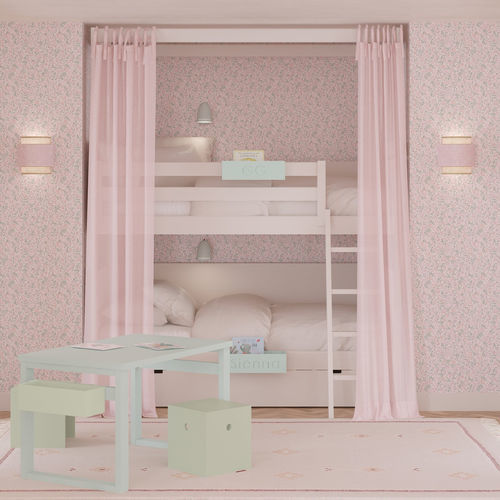 Etagenbett - Liso - Muba Design - Himmel / Auszieh / Einpersonen