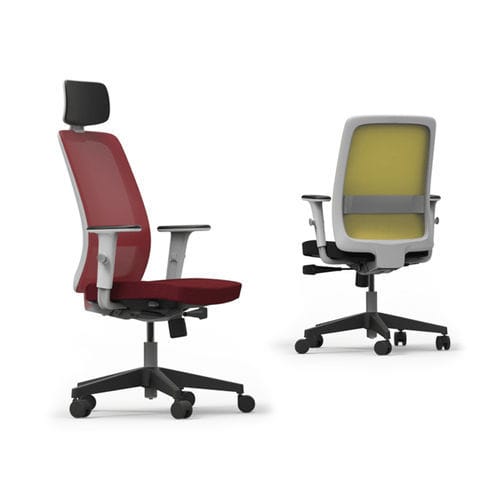 Moderner Bürostuhl - Vélo - Cavaletti S/a - für den Innenraum / Netz / Leder