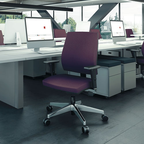 Moderner Bürostuhl - Mais - Cavaletti S/a - für den Innenraum / Stoff / Leder