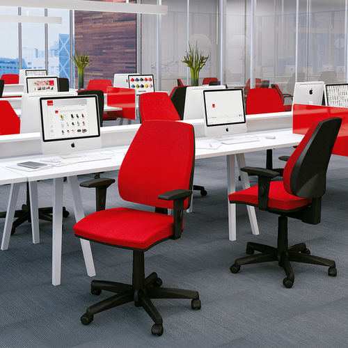 Moderner Bürostuhl - Pro - Cavaletti S/a - für den Innenraum / Stoff / Leder
