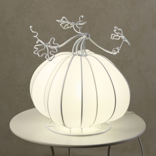 Tischlampe - SMALL PUMPKIN - ARTBUZ creative workshop - Metall / Stoff / originelles Design