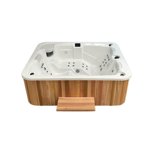 Einbau-Whirlpool - Premium Mini WiFi - Urban Cedar Hot Tubs and Saunas - zum Aufstellen / rechteckig / 3 Plätze