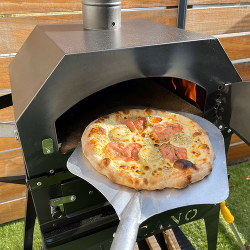 Pizzaofen für Einzelhandel - MULTICOOK - Vulcano France - Holzkohle / freistehend / Einzel