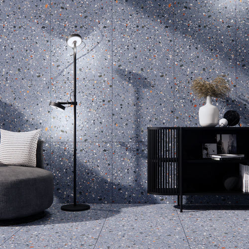Terrazzo-Fliesen - ESS. GOBI - Prissmacer - matt / für den Innenraum / für Badezimmer