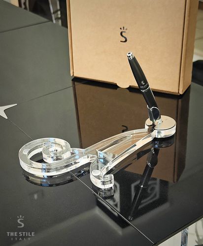 Acrylglasbüroorganizer - Arial - Laserplanet
