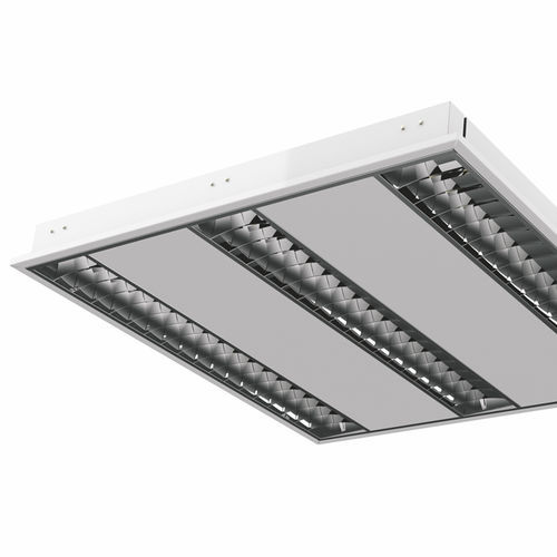 Moderne Deckenleuchte - 135 - pti-lighting - quadratisch / Stahlblech / Epoxid