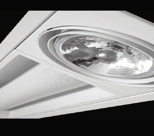 Deckenleuchte / originelles Design - 197 HQI - pti-lighting - rund / rechteckig / Stahlblech