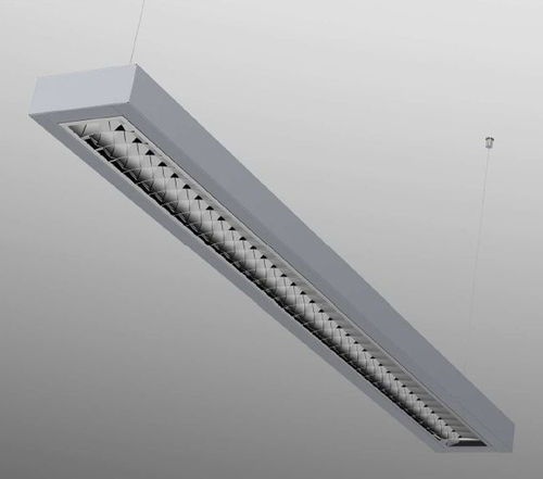 Verankerte Leuchte - TL-8 - pti-lighting - fluoreszierend / rechteckig / IP20