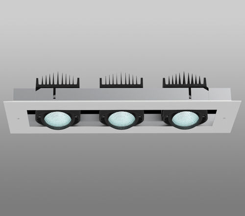 Einbaufähiges Downlight - 197LED - pti-lighting - für Aufbau / LED / rund