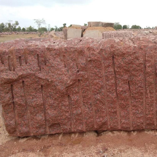 Steinblock für Wand - INDIAN RED - Uway Stone India Pvt Ltd - zur Außenraumgestaltung / Dekor / Naturstein