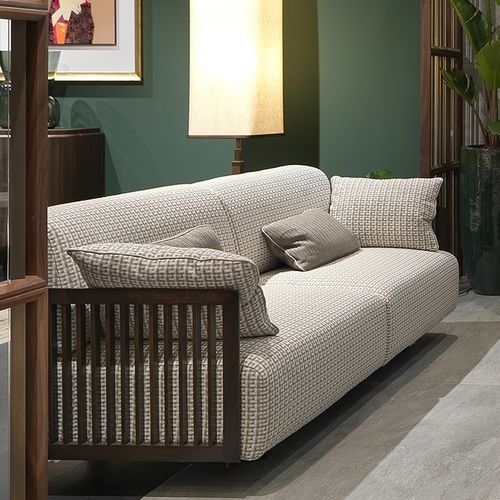 Modernes Sofa - Leonardo - ANNIBALE COLOMBO - für Außenbereich / Stoff / mit Armlehnen