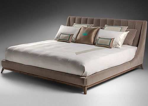 Doppelbett - Calipso - ANNIBALE COLOMBO - modern / Polster / Kopfteil