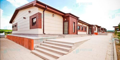 Fertigbau-Gebäude - 542  - prefabex - Modul / Beton / Stahlrahmen