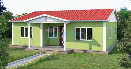 Fertigbauhaus - 95  - prefabex - Modul / modern / ebenerdig