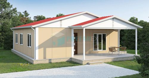 Fertigbauhaus - 100  - prefabex - Modul / modern / ebenerdig
