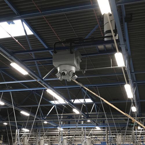 Elektrischer Lufterhitzer - NOZ2  - BIDDLE - hängend / deckenmontiert