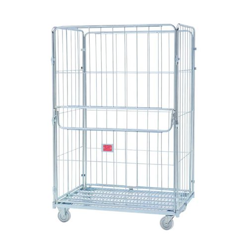 Wäschewagen - RM - QUATRO S.R.L. - für Gewerbegebrauch / verzinkter Stahl / Drahtgewebe