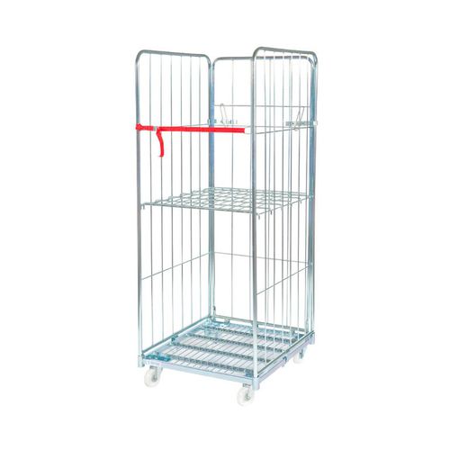 Wäschewagen - STD2 - QUATRO S.R.L. - für Gewerbegebrauch / individuell gestaltbar / verzinkter Stahl