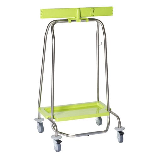 Abfallsack-Halter / für Küche - W40-4R - QUATRO S.R.L. - bodenstehend / Edelstahl / Kunststoff