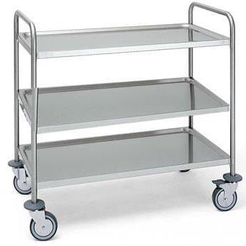 Wagen für Gesundheitseinrichtungen - AGMA ARREDO INOX PROFESSIONALE SRL A SOCIO UNICO - Edelstahl
