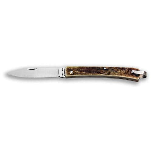 Taschenmesser mit Horngriff - Ghiandina Ring - COLTELLERIE BERTI - mit Edelstahlklinge