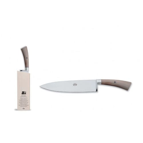 Chefmesser mit Horngriff - 9205 - COLTELLERIE BERTI - mit Edelstahlklinge