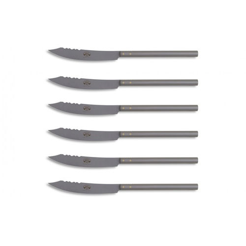 Tafelmesser mit Metallgriff - 7800 - COLTELLERIE BERTI - mit Edelstahlklinge