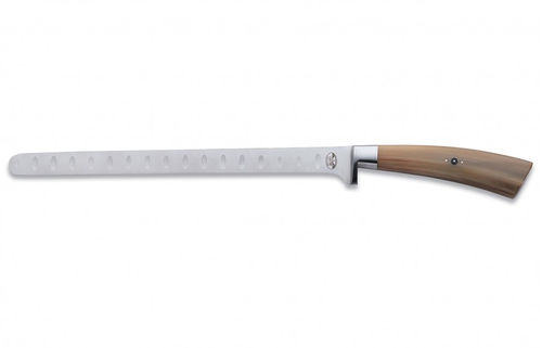 Lachsmesser mit Horngriff - 203 - COLTELLERIE BERTI - mit Edelstahlklinge